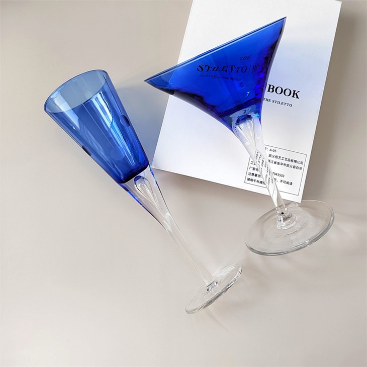 Colored Series Glass Wine Glasses